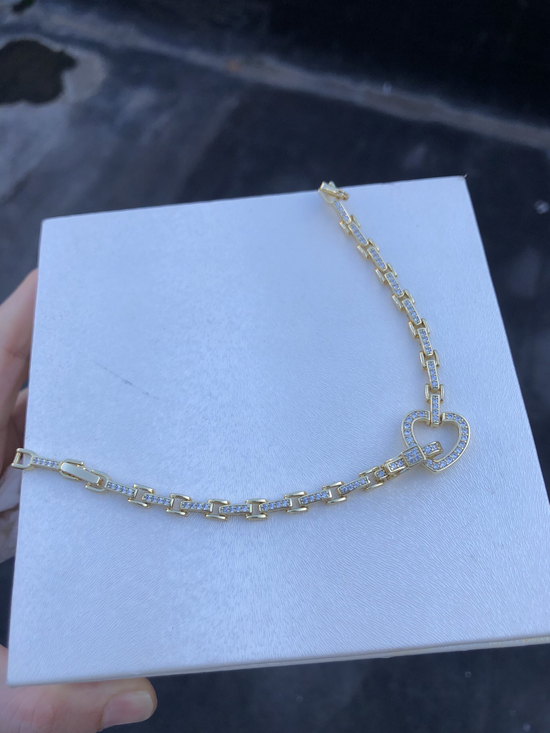 Kalpli Vip Seri Bileklik-14k - Görsel 2