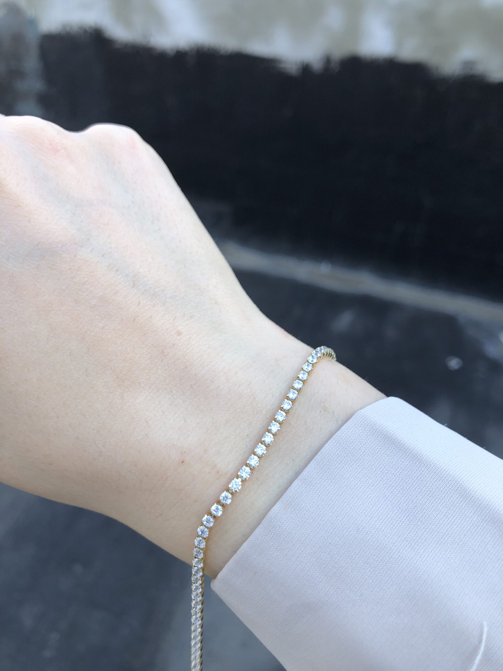 İnce Suyolu Vip Seri Bileklik-14k